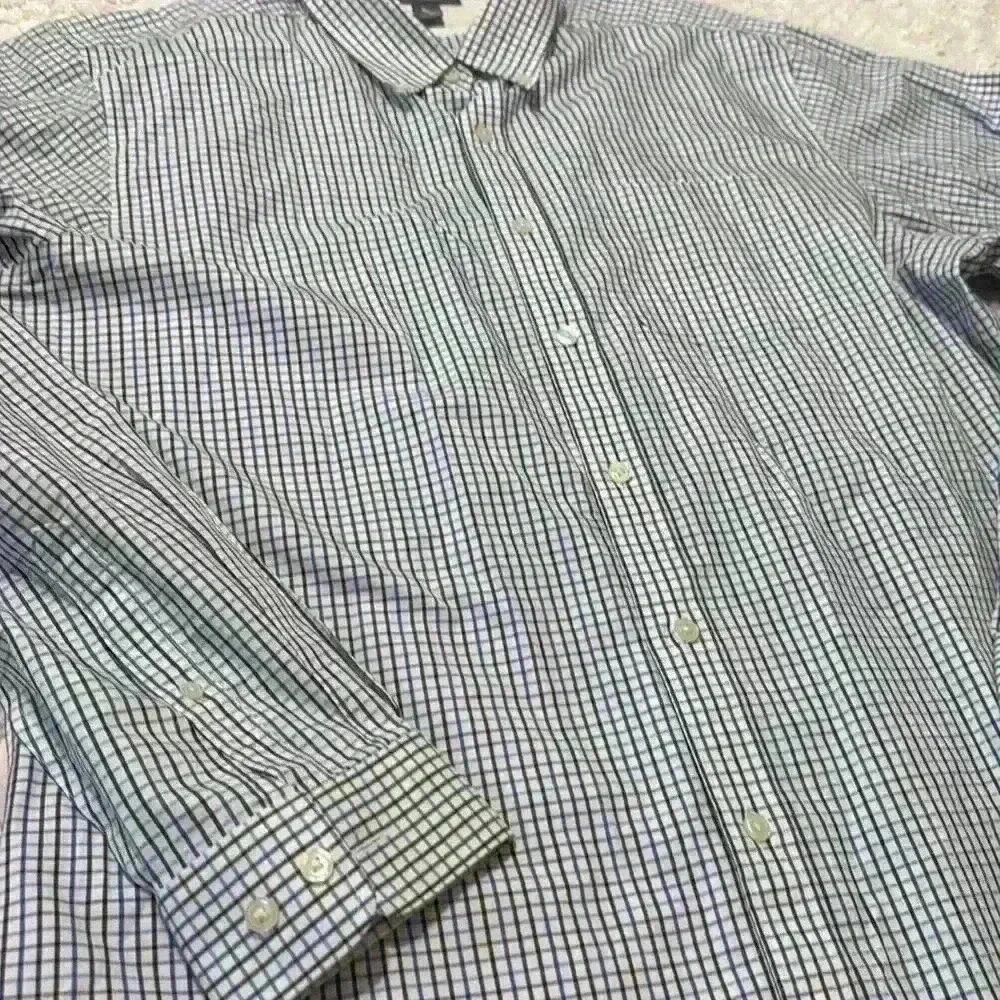 Eddie Bauer wrinkle free relaxed fit button-down dress shirt men’s size TL - Picture 5 of 9